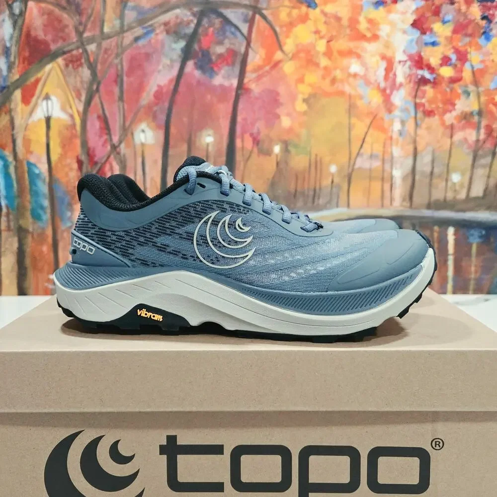 Topo Athletic Ultraventure 4 Stone Grey Womens Size 8.5 Trail Running Hiking